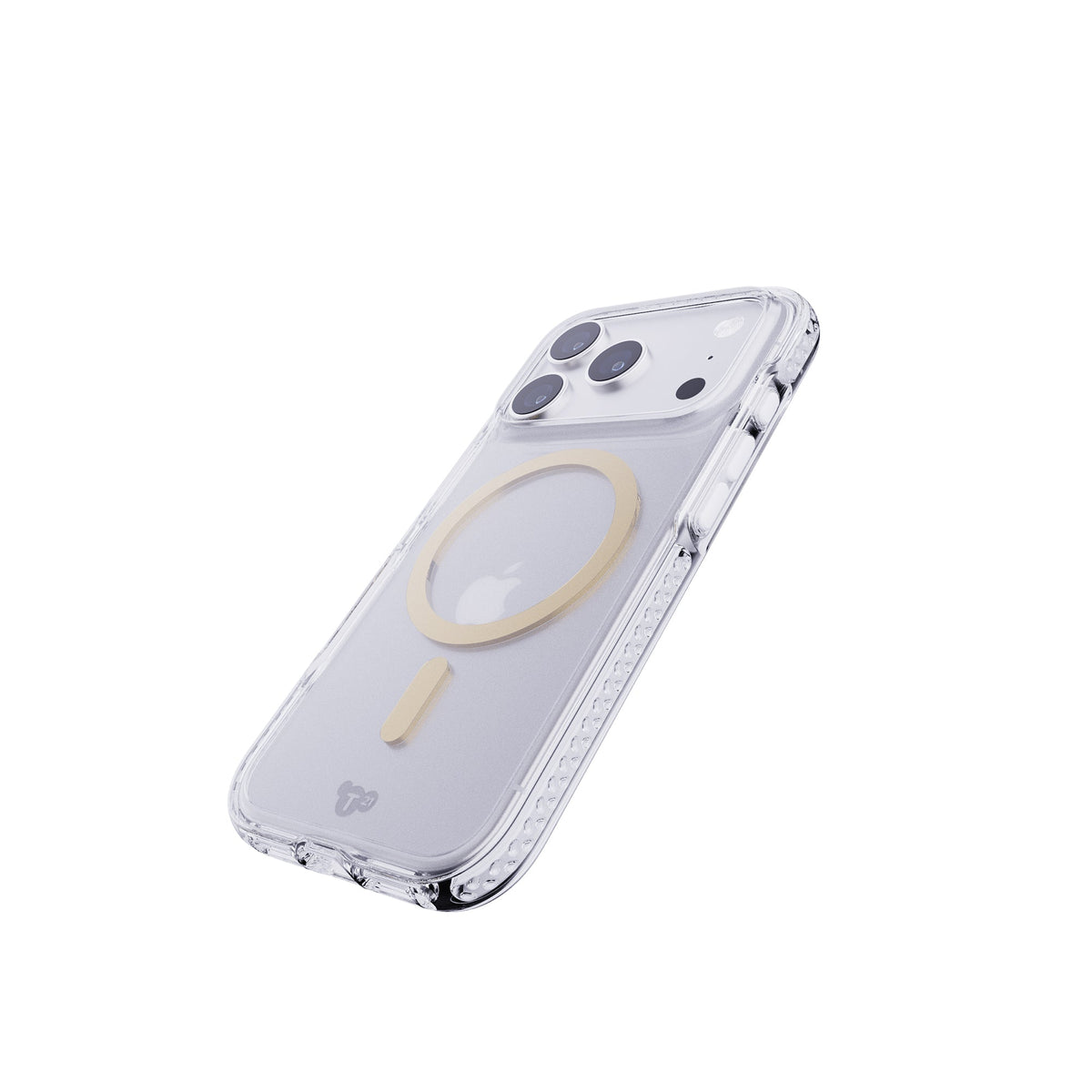 EvoCrystal MagSafe - Apple iPhone 17 Pro/18 Pro Case - Clear/Metallic Gold