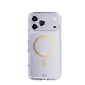 EvoCrystal MagSafe - Apple iPhone 17 Pro Max/18 Pro Max Case - Clear/Metallic Gold