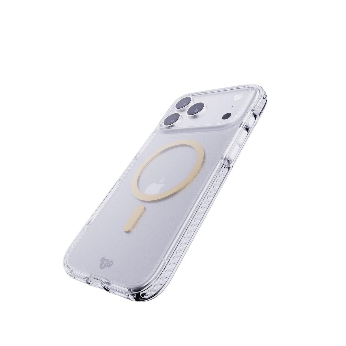 EvoCrystal MagSafe - Apple iPhone 17 Pro Max/18 Pro Max Case - Clear/Metallic Gold