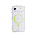 EvoCrystal Glow MagSafe - Apple iPhone Air Case - Green (Glow-In-The-Dark MagSafe ring)