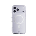 EvoCrystal MagSafe - Apple iPhone 17 Pro Max/18 Pro Max Case - Clear/Metallic Silver