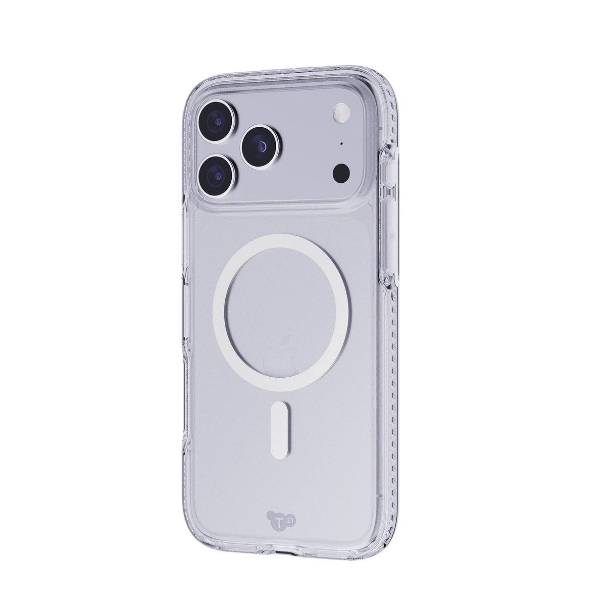 EvoCrystal MagSafe - Apple iPhone 17 Pro Max/18 Pro Max Case - Clear/Metallic Silver