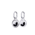 EvoPop - Apple AirTag Case Bundle (x2) - Silver & Clear