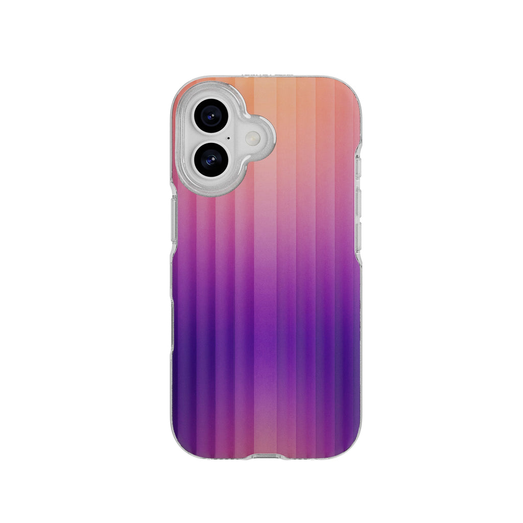 FlexQuartz MagSafe - Apple iPhone 17 Case - Ombre Purple/Pink