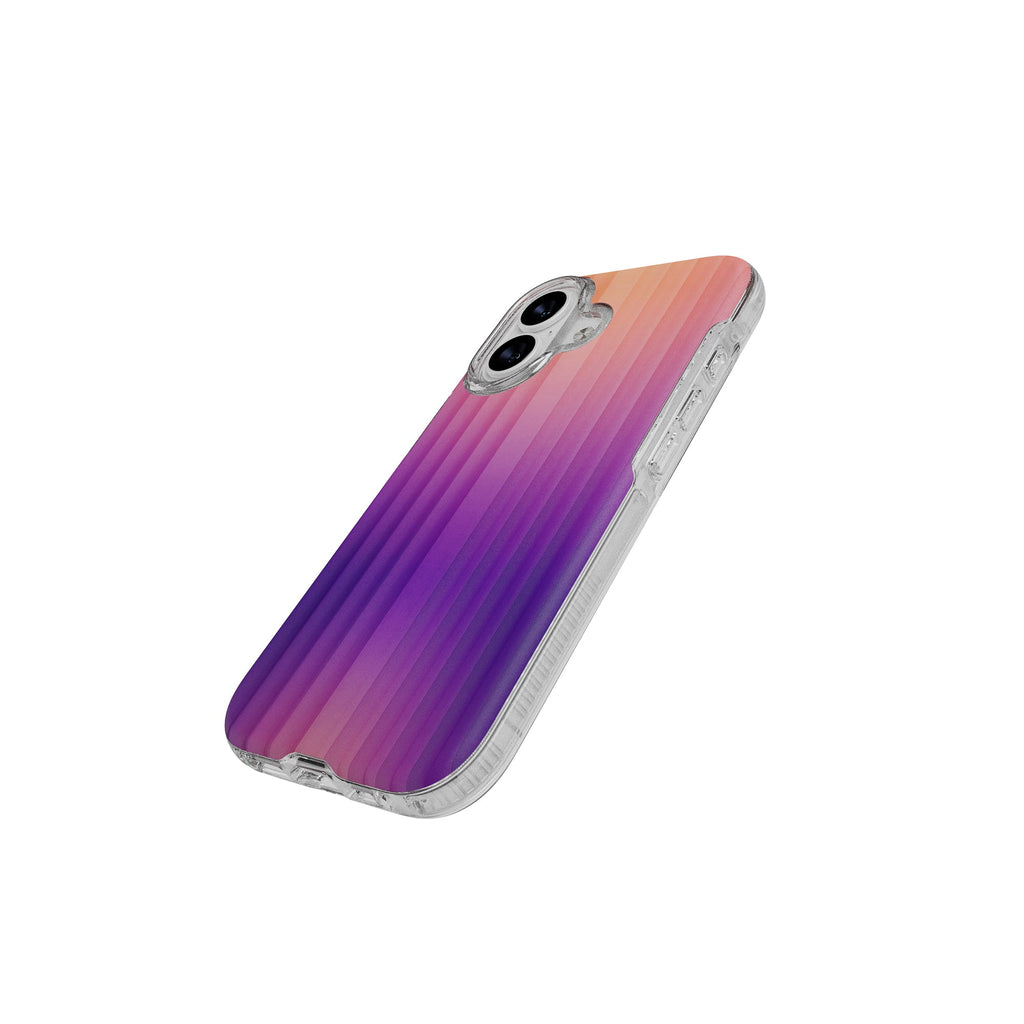 FlexQuartz MagSafe - Apple iPhone 17 Case - Ombre Purple/Pink