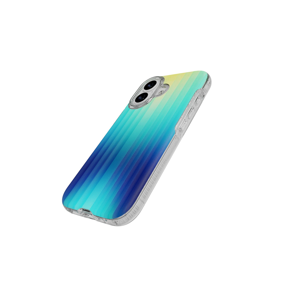 FlexQuartz MagSafe - Apple iPhone 17 Case - Ombre Blue/Green