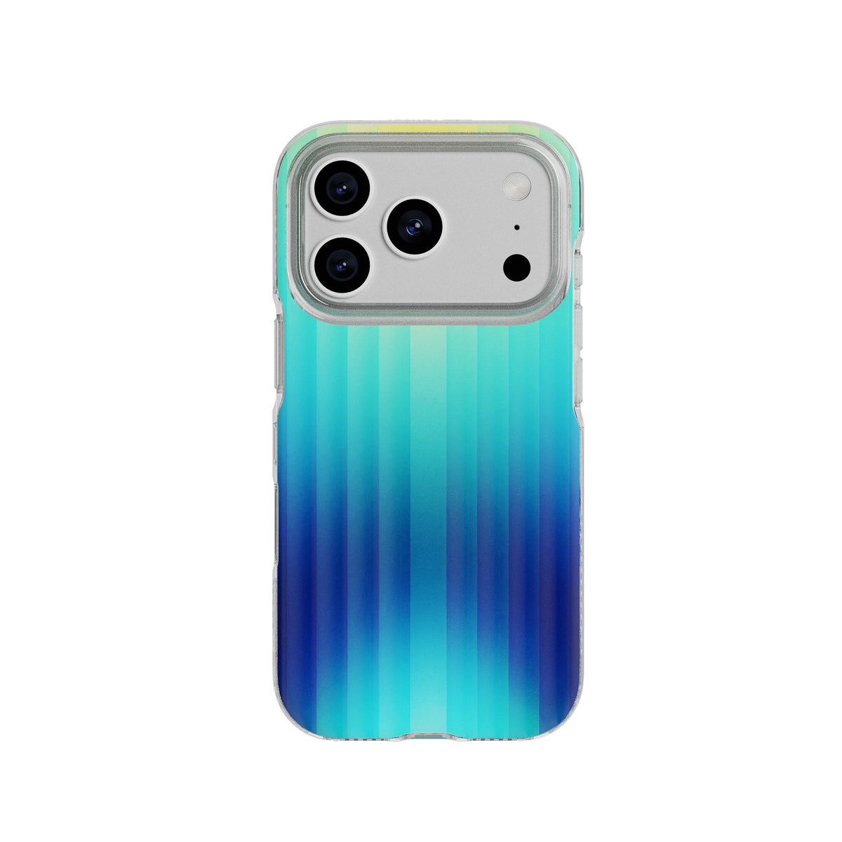 FlexQuartz MagSafe - Apple iPhone 17 Pro/18 Pro Case - Ombre Blue/Green