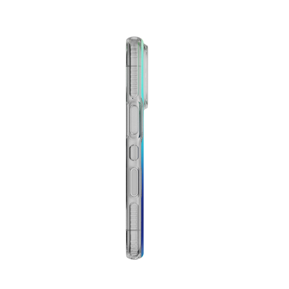 FlexQuartz MagSafe - Apple iPhone 17 Pro/18 Pro Case - Ombre Blue/Green