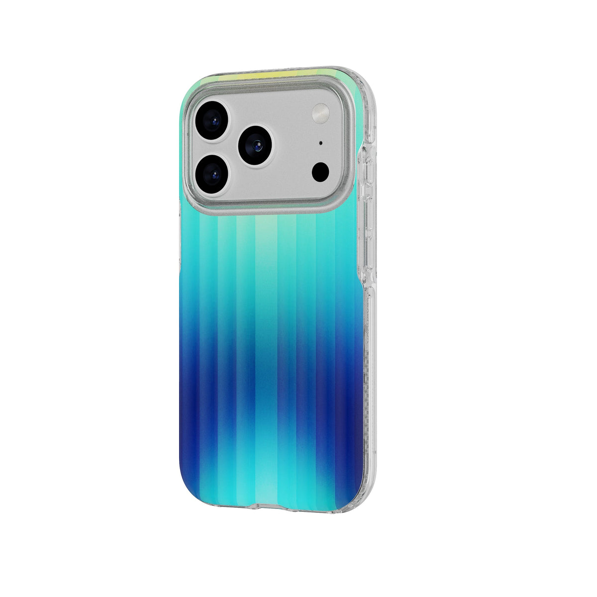FlexQuartz MagSafe - Apple iPhone 17 Pro/18 Pro Case - Ombre Blue/Green