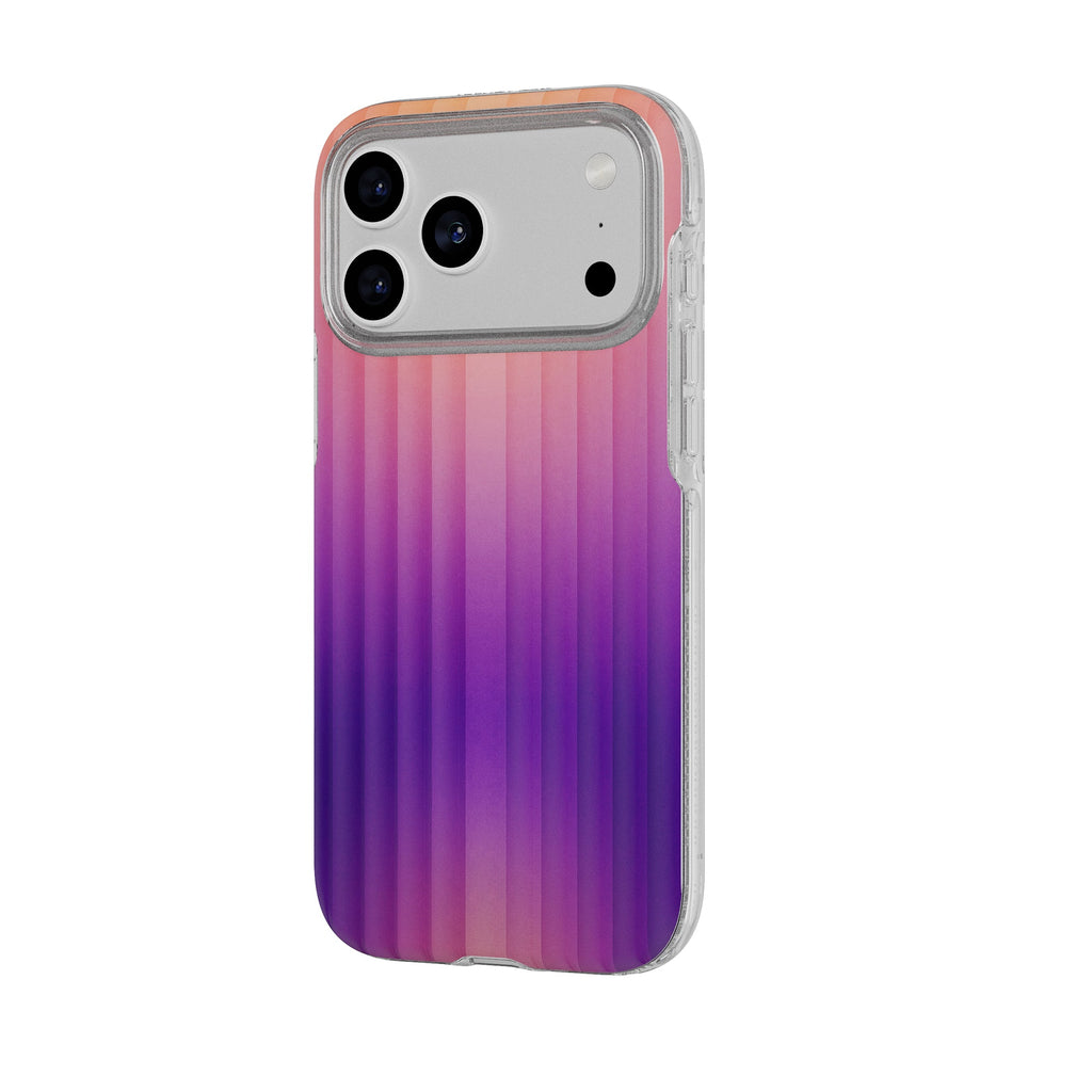 FlexQuartz MagSafe - Apple iPhone 17 Pro Max/18 Pro Max Case - Ombre Purple/Pink