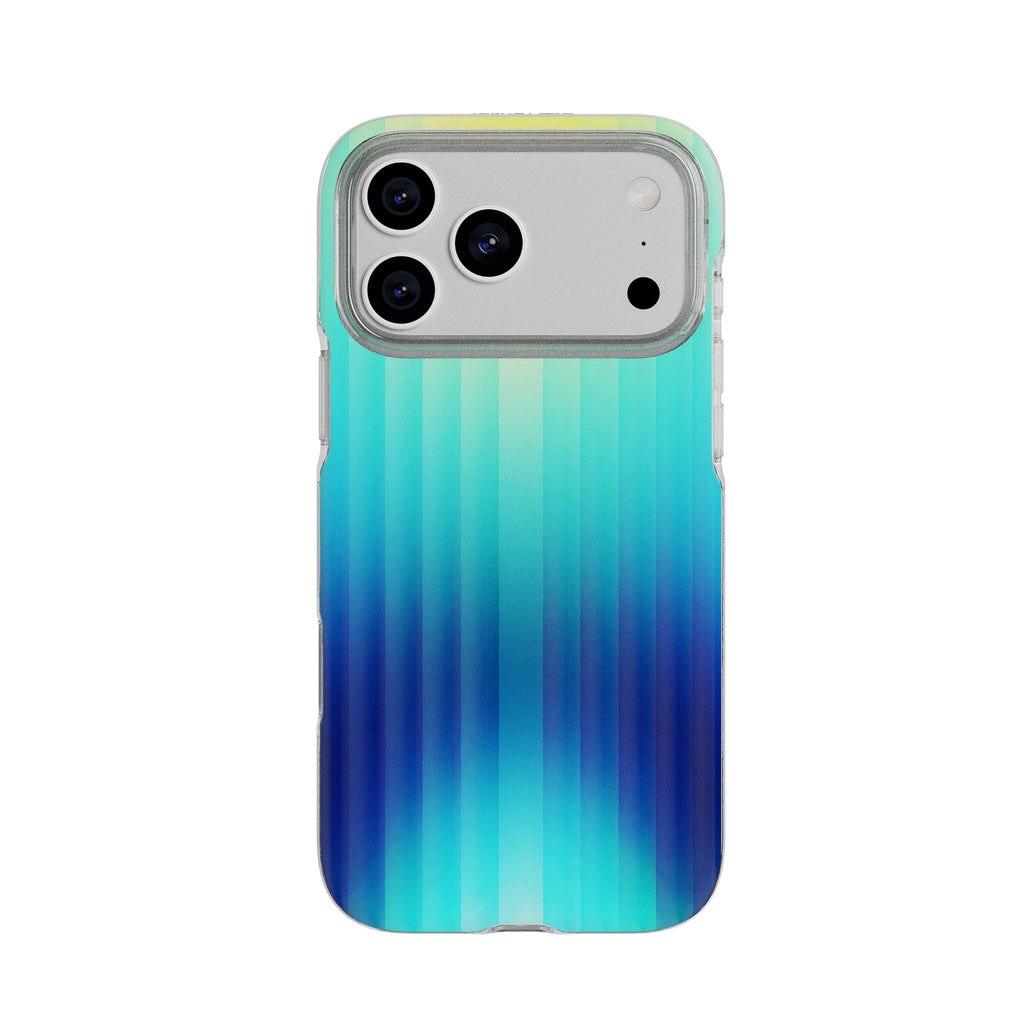 FlexQuartz MagSafe - Apple iPhone 17 Pro Max/18 Pro Max Case - Ombre Blue/Green