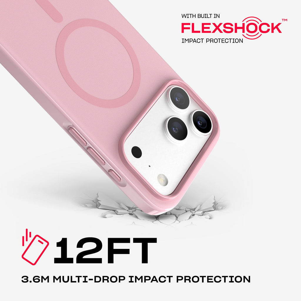 EvoPulse Fauxven MagSafe - Apple iPhone 18 Pro Max/17 Pro Max Case - Quiet Blush