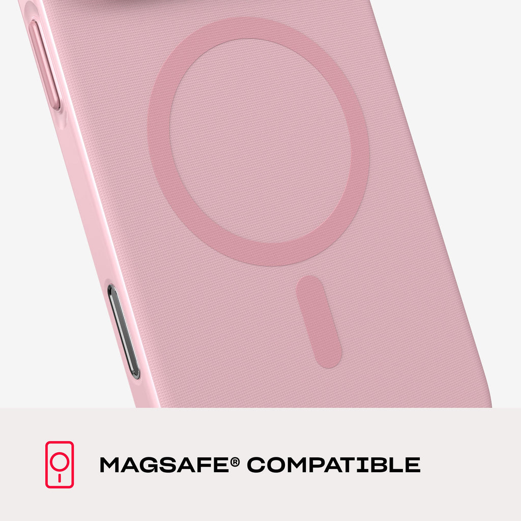 EvoPulse Fauxven MagSafe - Apple iPhone 18 Pro Max/17 Pro Max Case - Quiet Blush