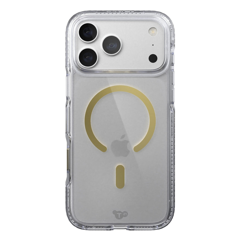 EvoCrystal MagSafe - Apple iPhone 18 Pro Max/17 Pro Max Case - Clear/Gold