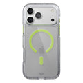 EvoCrystal Glow MagSafe - Apple iPhone 18 Pro Max/17 Pro Max Case - Clear/Neon (Glow-in-the-Dark)
