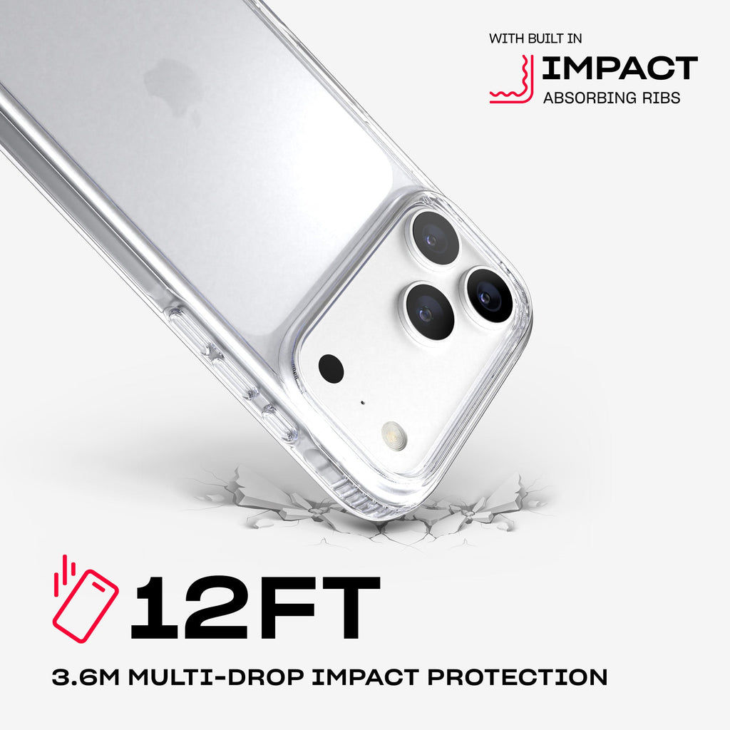 EvoClear - Apple iPhone 18 Pro Max/17 Pro Max Case - Clear
