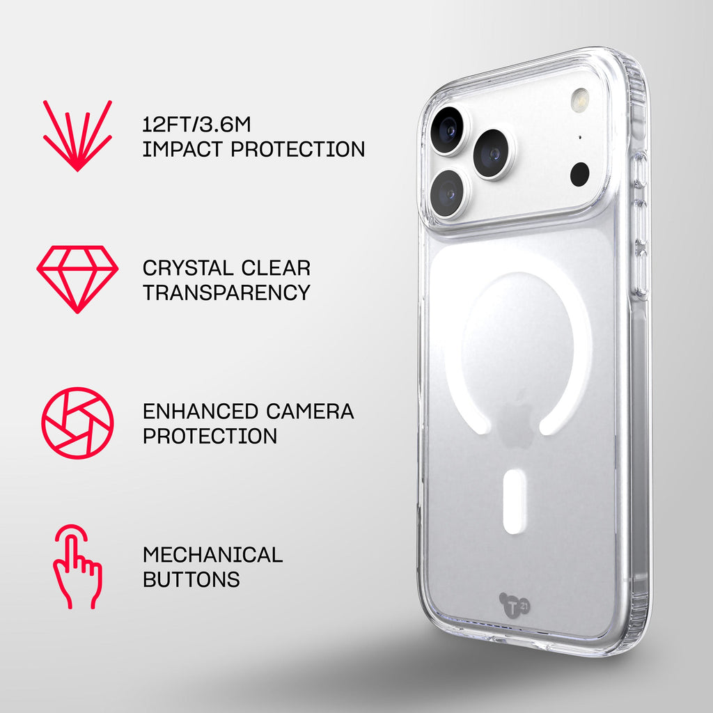 EvoClear MagSafe - Apple iPhone 18 Pro Max/17 Pro Max Case - Clear
