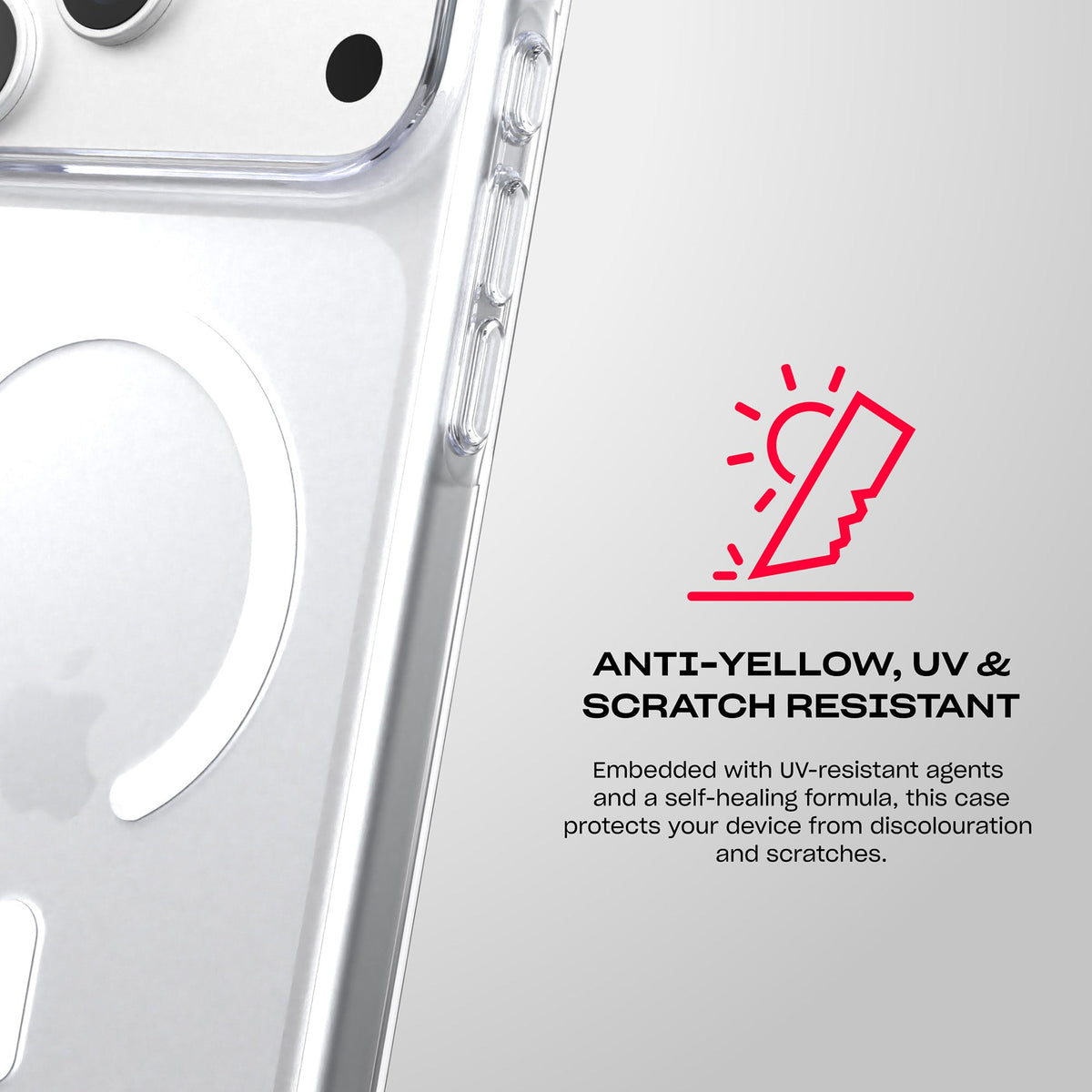 EvoLite Clear MagSafe - Apple iPhone 18 Pro Max/17 Pro Max Case - Clear