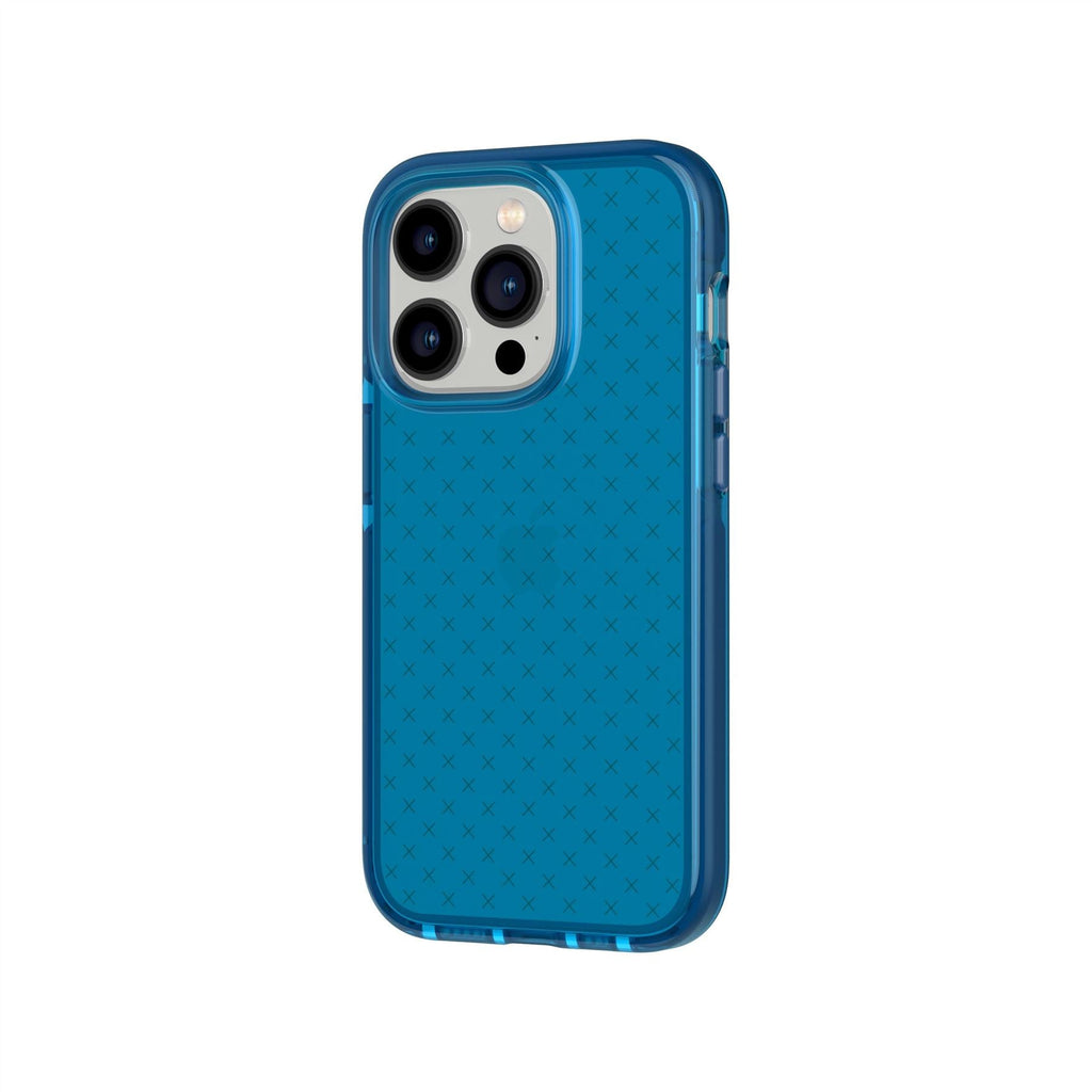 EvoCheck - Apple iPhone 14 Pro Case - Classic Blue Tint