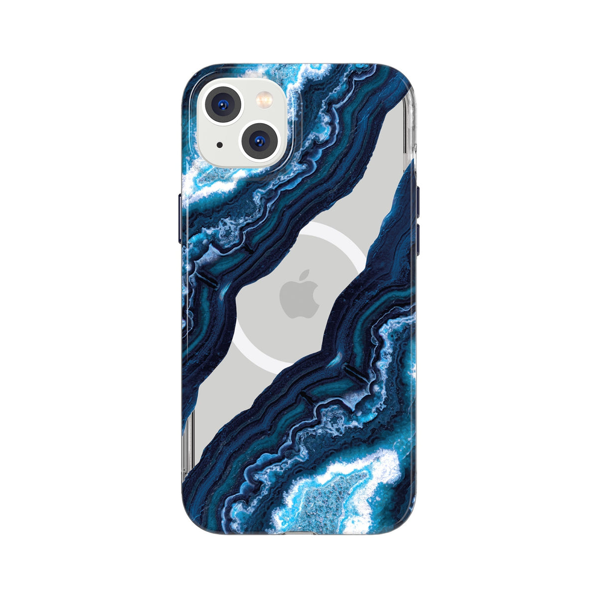 EvoArt MagSafe - Apple iPhone 14 Plus Case - Clear/Midnight Quartz