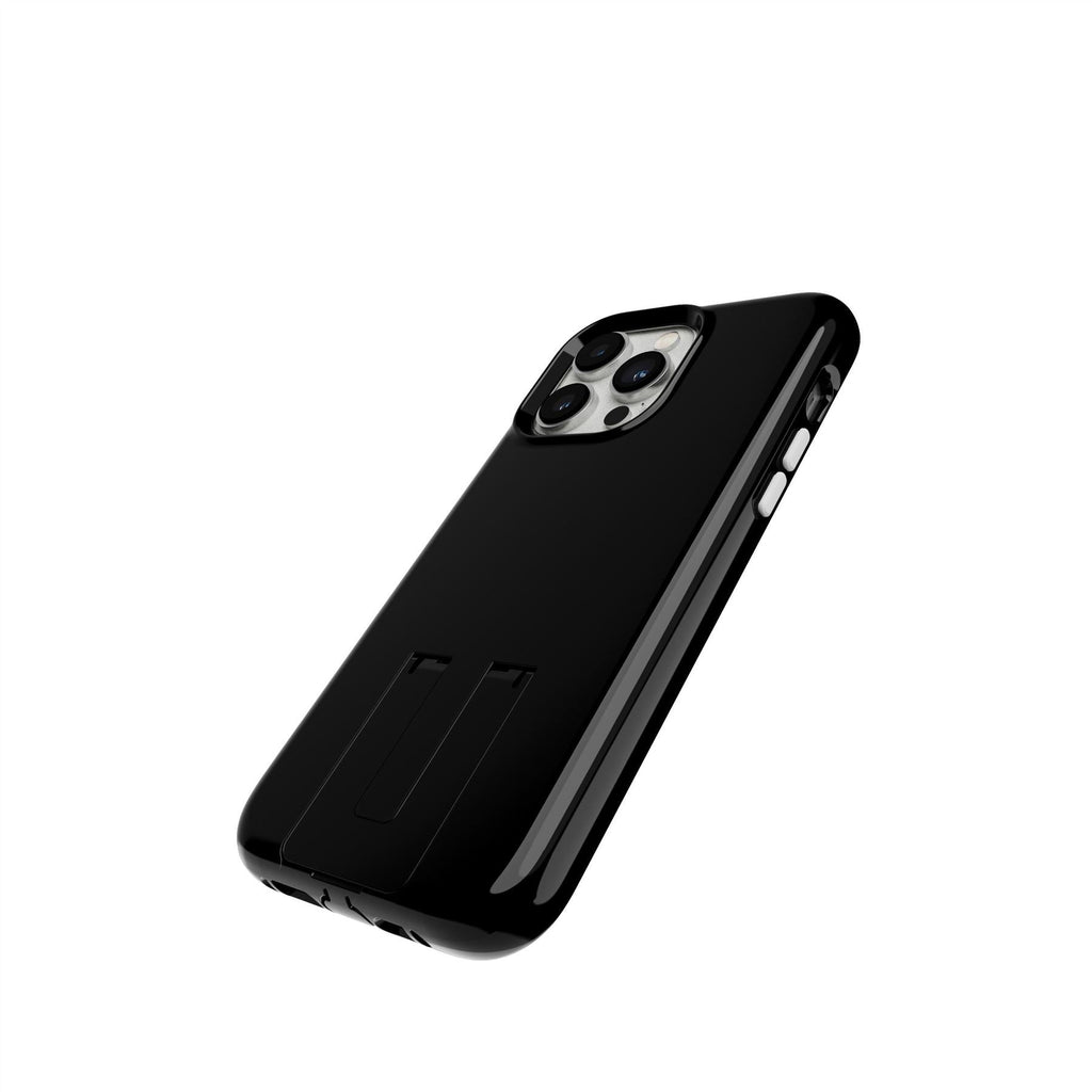EvoCrystal Kick - Apple iPhone 14 Pro Max Case MagSafe Compatible - Obsidian Black