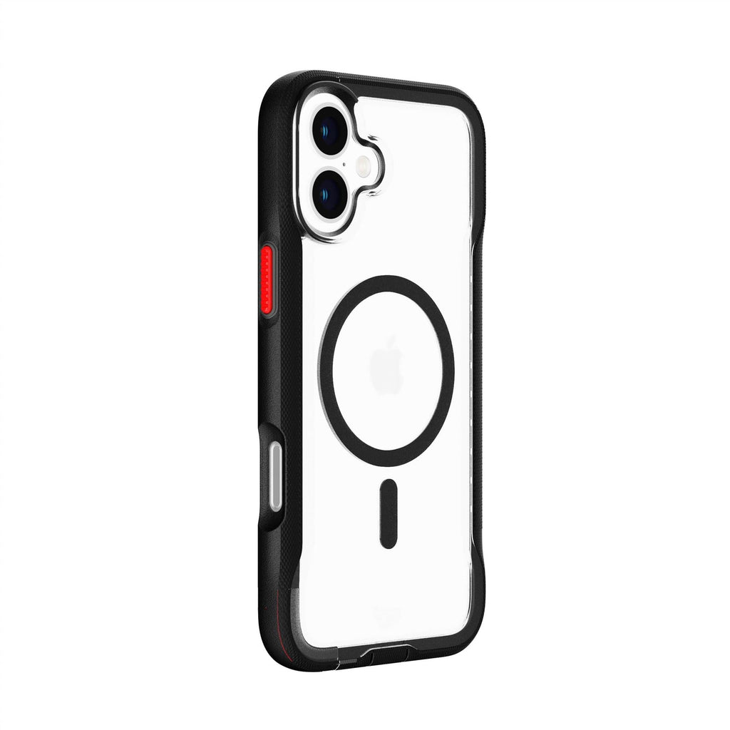 EvoPro - Apple iPhone 16 Plus Case MagSafe Compatible - Clear/Black