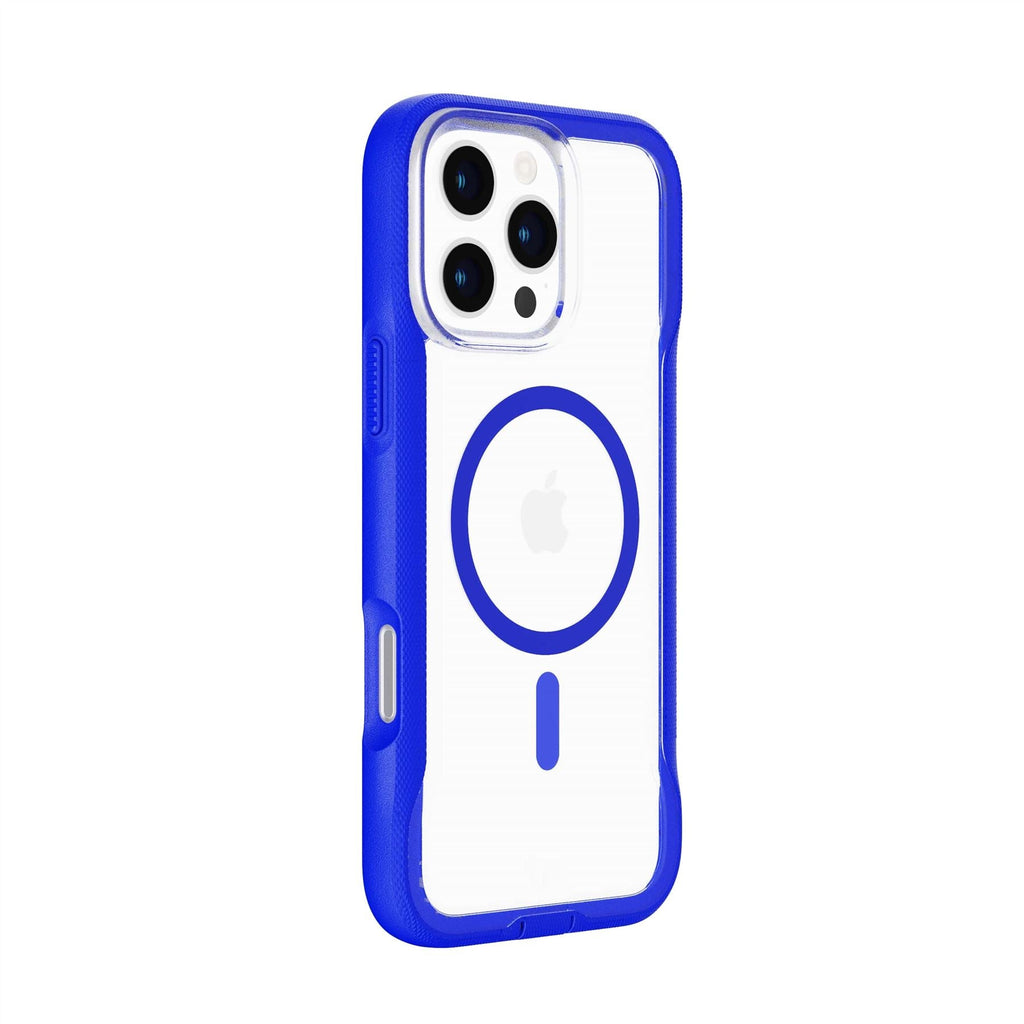 EvoPro - Apple iPhone 16 Pro Max Case MagSafe Compatible - Clear/Blue