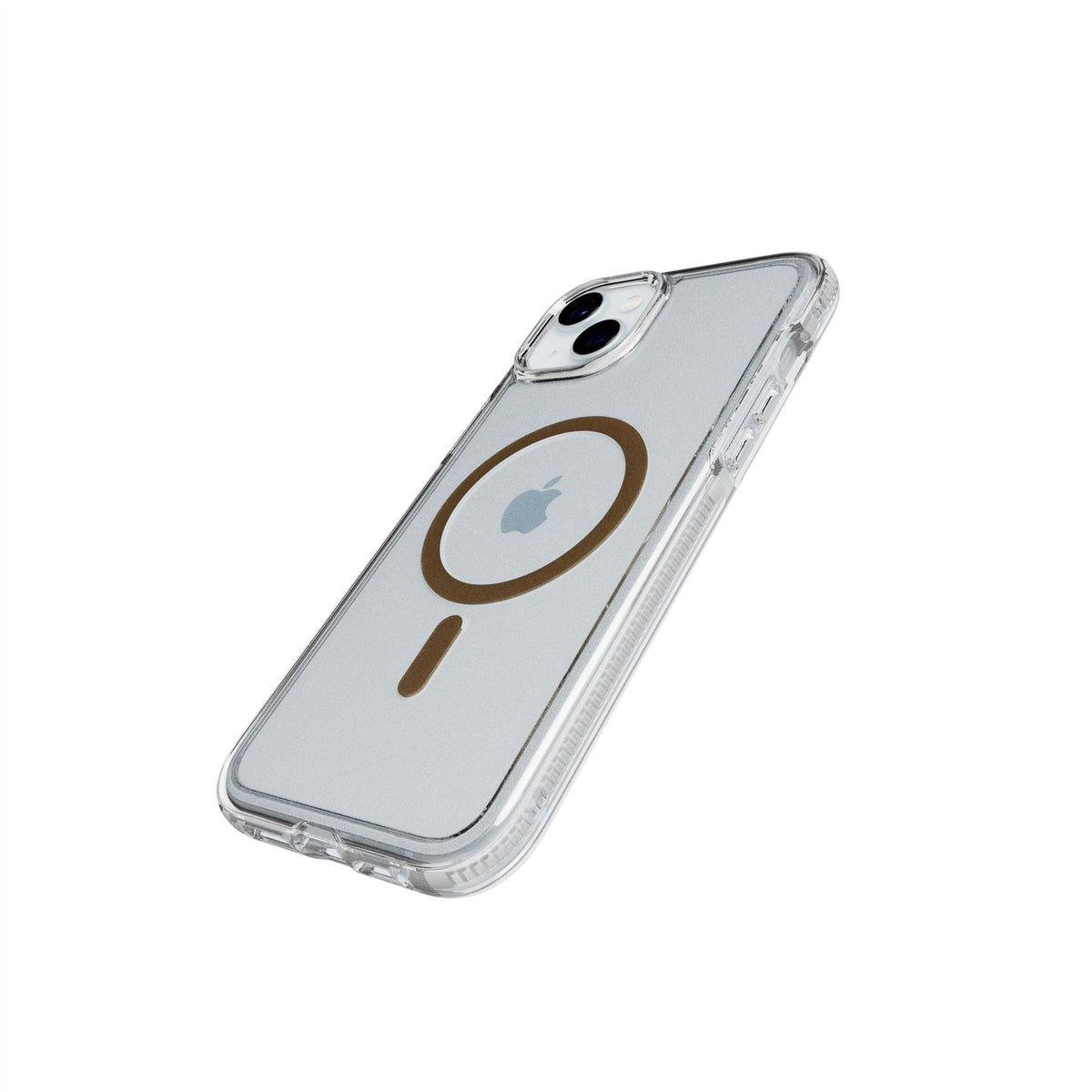 FlexQuartz - Apple iPhone 15 Plus Case MagSafe Compatible - Gold