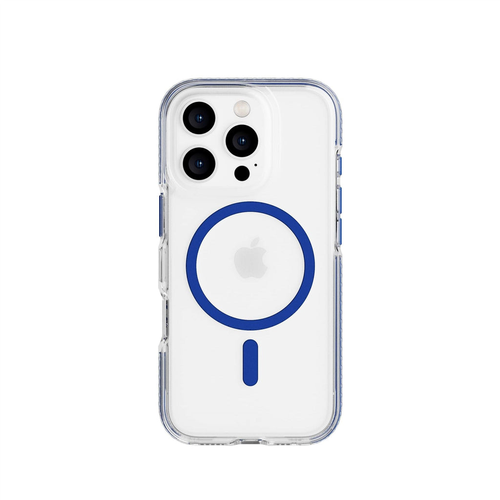 EvoCrystal - Apple iPhone 16 Pro Case MagSafe Compatible - Blue
