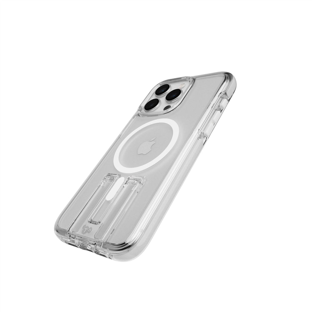 EvoCrystal Kick - Apple iPhone 15 Pro Max Case MagSafe Compatible - White