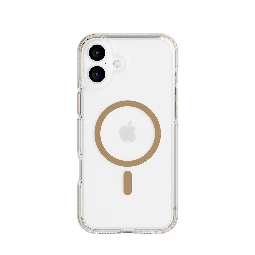 EvoCrystal - Apple iPhone 16 Plus Case MagSafe Compatible - Gold