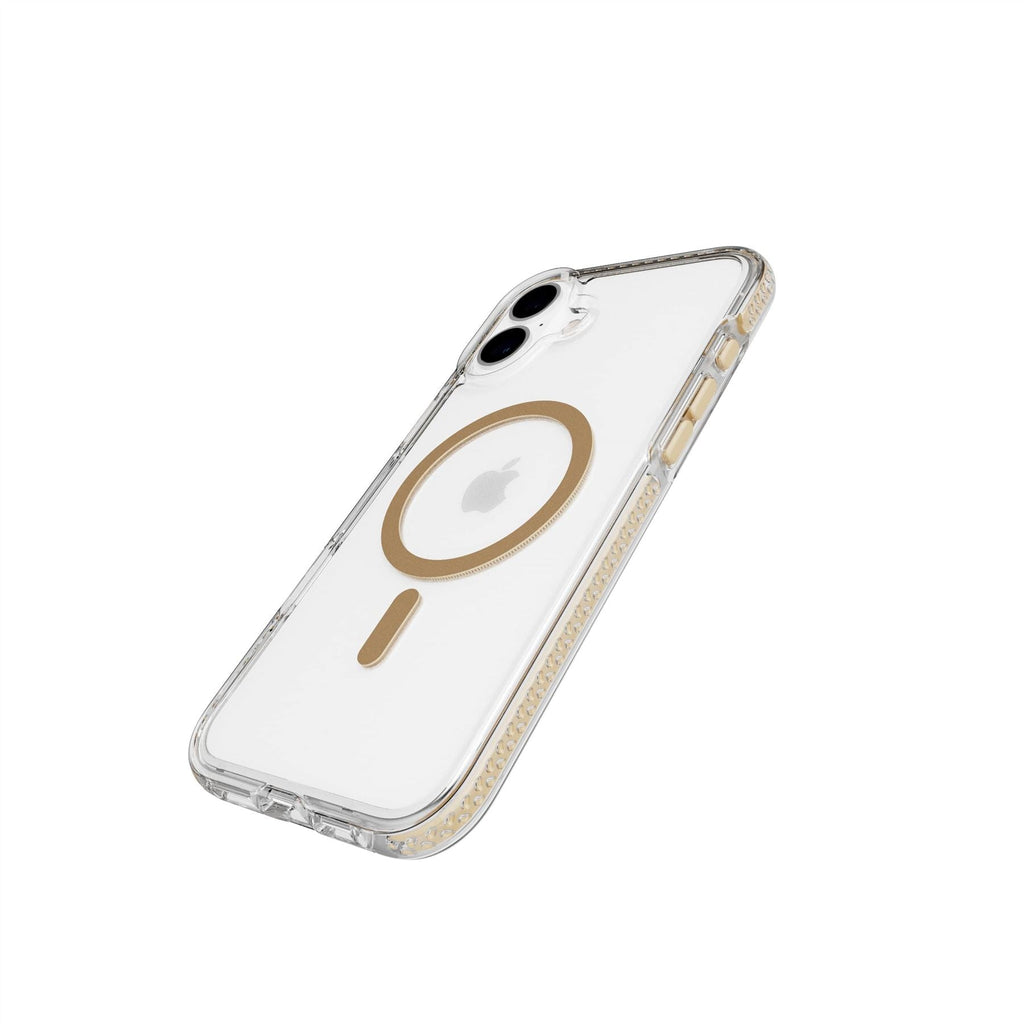 EvoCrystal - Apple iPhone 16 Plus Case MagSafe Compatible - Gold