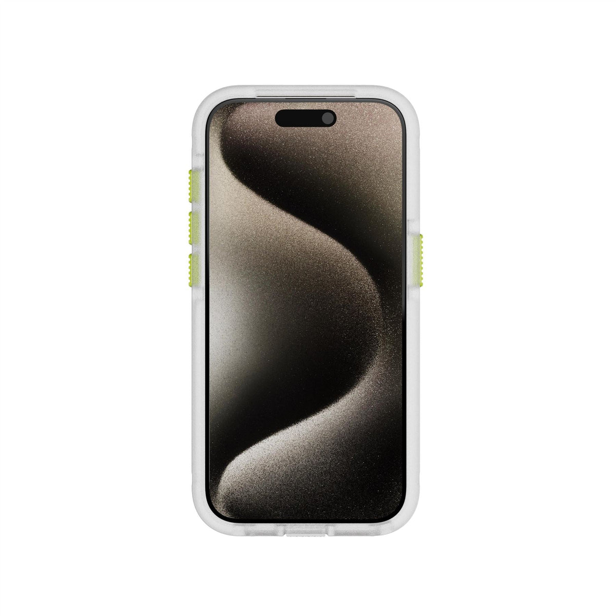 FlexPro - Apple iPhone 15 Pro Case MagSafe Compatible - Clear Glow in the Dark