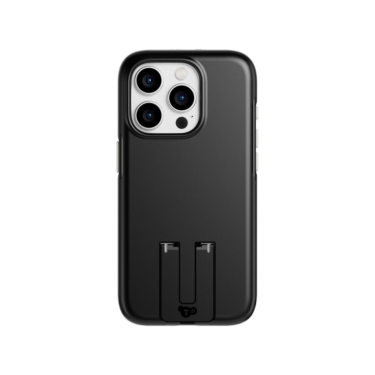 EvoCrystal Kick - Apple iPhone 15 Pro Case MagSafe Compatible - Obsidian Black