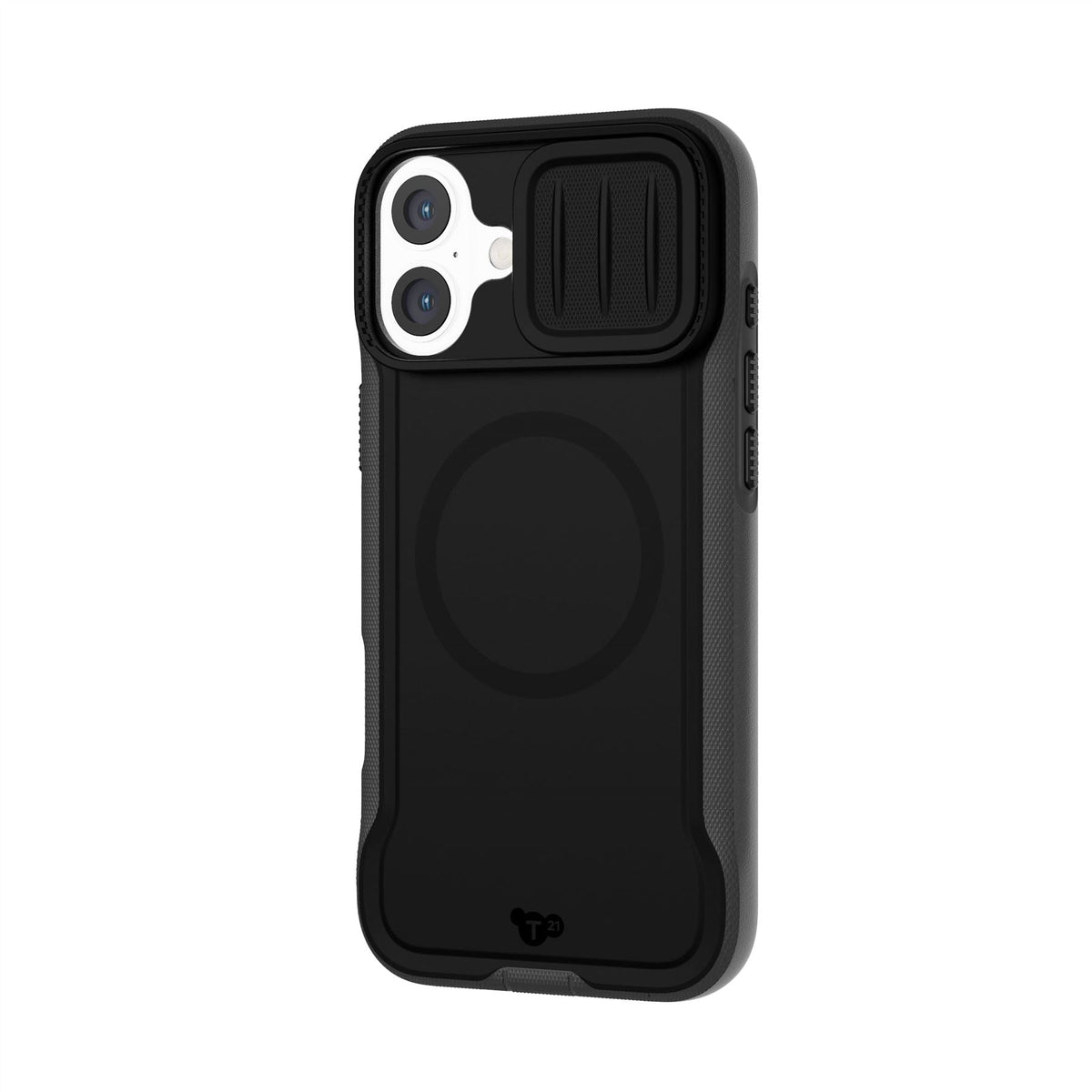 EvoMax - Apple iPhone 16 Plus Case MagSafe Compatible - Black/Charcoal