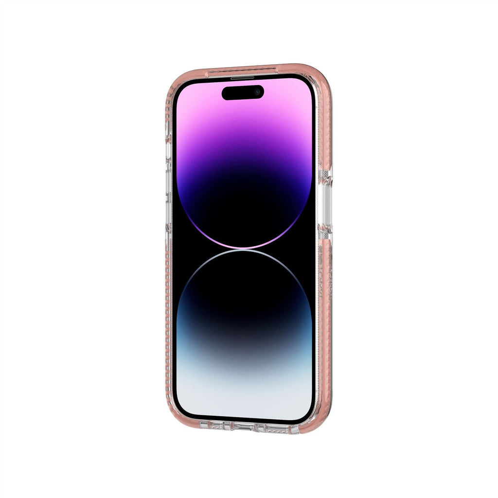EvoCrystal - Apple iPhone 14 Pro Case MagSafe Compatible - Rose Gold
