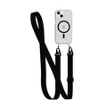 FlexQuartz MagSafe + Cross-Body - Apple iPhone 17e/16e/15/14/13 Bundle - Clear/Black