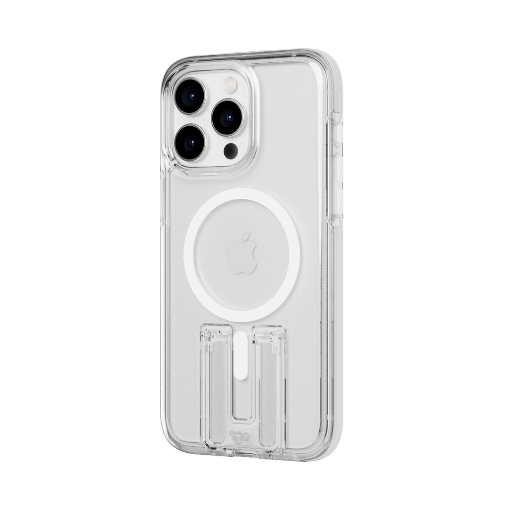 EvoCrystal Kick - Apple iPhone 15 Pro Max Case MagSafe Compatible - White