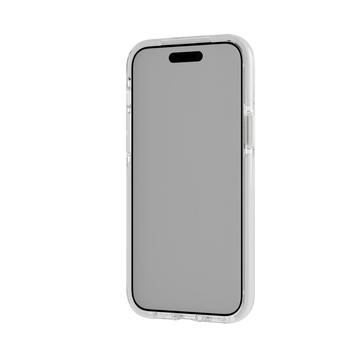 EvoCrystal Kick - Apple iPhone 15 Plus Case MagSafe Compatible - White