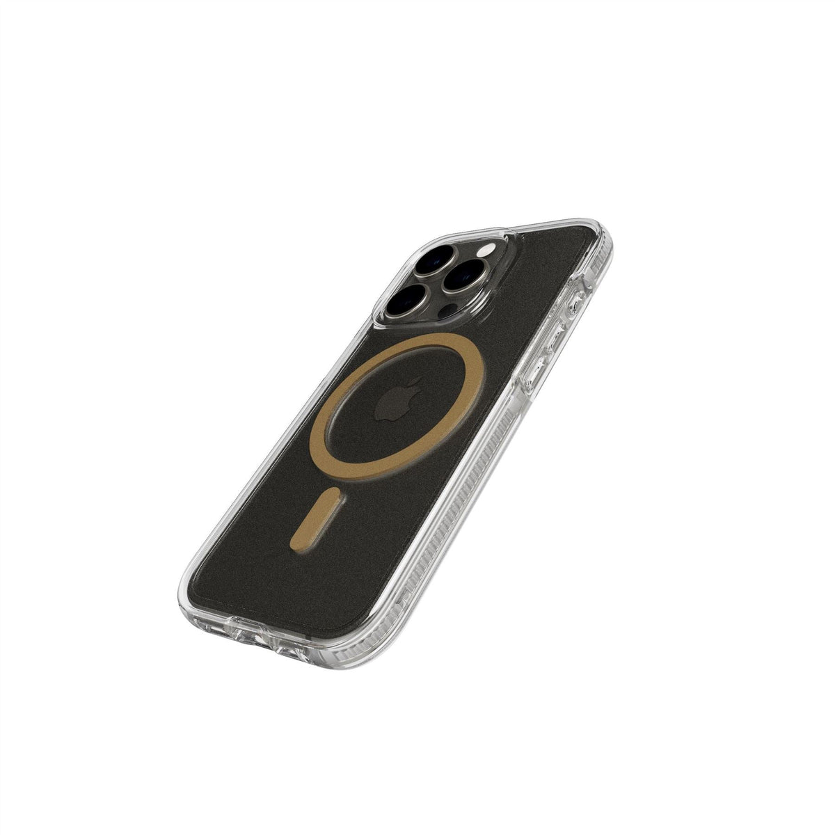 FlexQuartz - Apple iPhone 15 Pro Case MagSafe Compatible - Gold