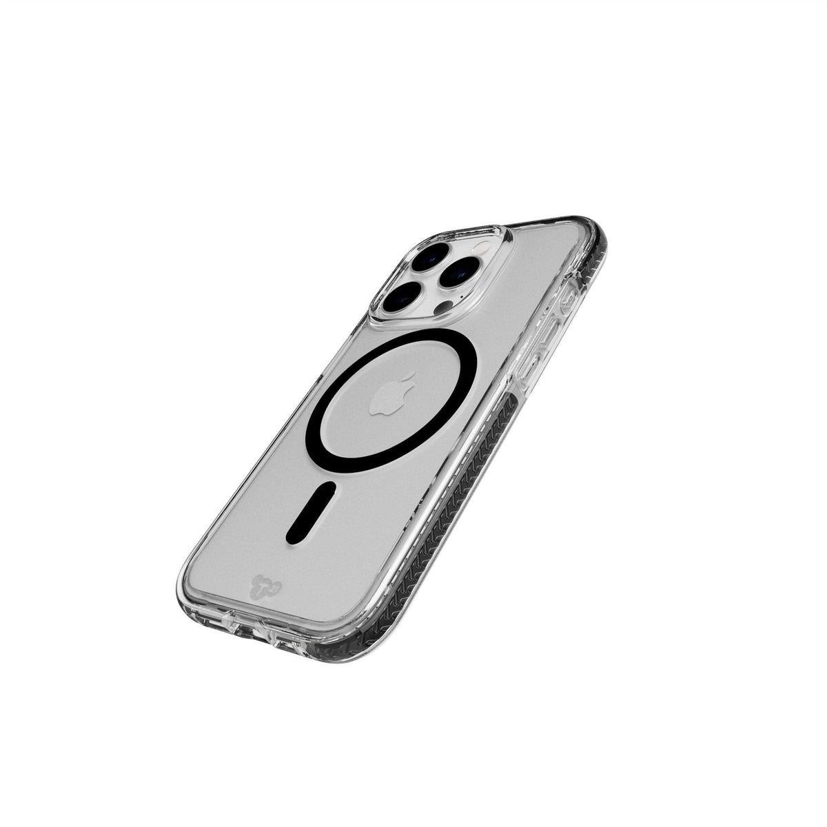 EvoCrystal - Apple iPhone 15 Pro Case MagSafe Compatible - Graphite Black