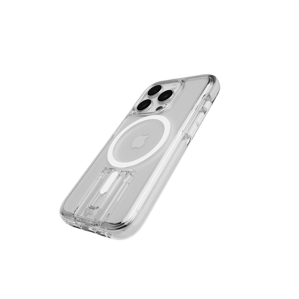 EvoCrystal Kick - Apple iPhone 15 Pro Case MagSafe Compatible - White