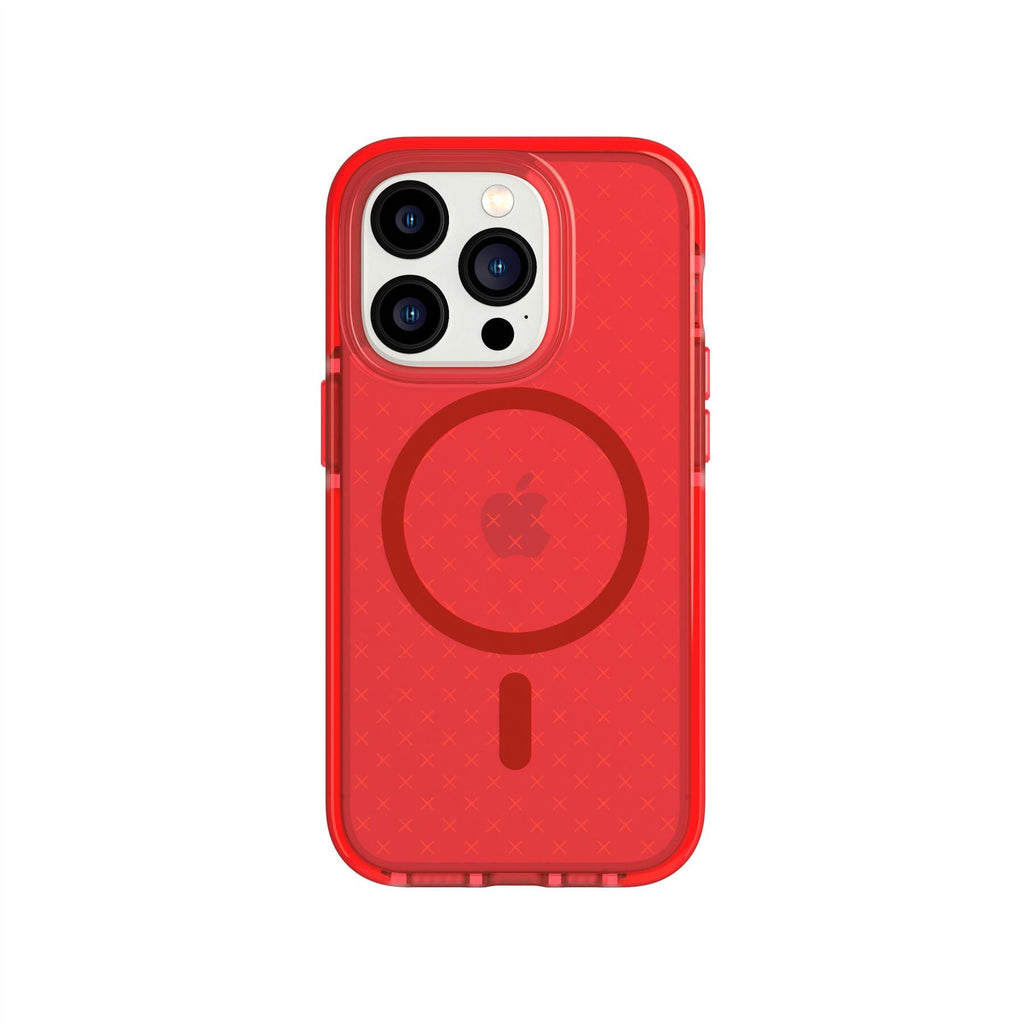EvoCheck - Apple iPhone 14 Pro Case MagSafe Compatible - Red