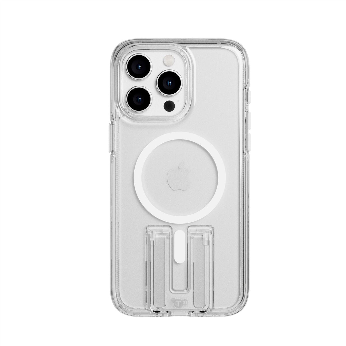 EvoCrystal Kick - Apple iPhone 15 Pro Max Case MagSafe Compatible - White