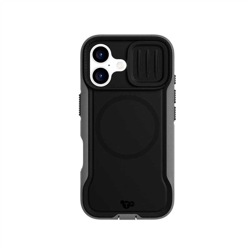 EvoMax- Apple iPhone 16 Case MagSafe Compatible - Black/Charcoal