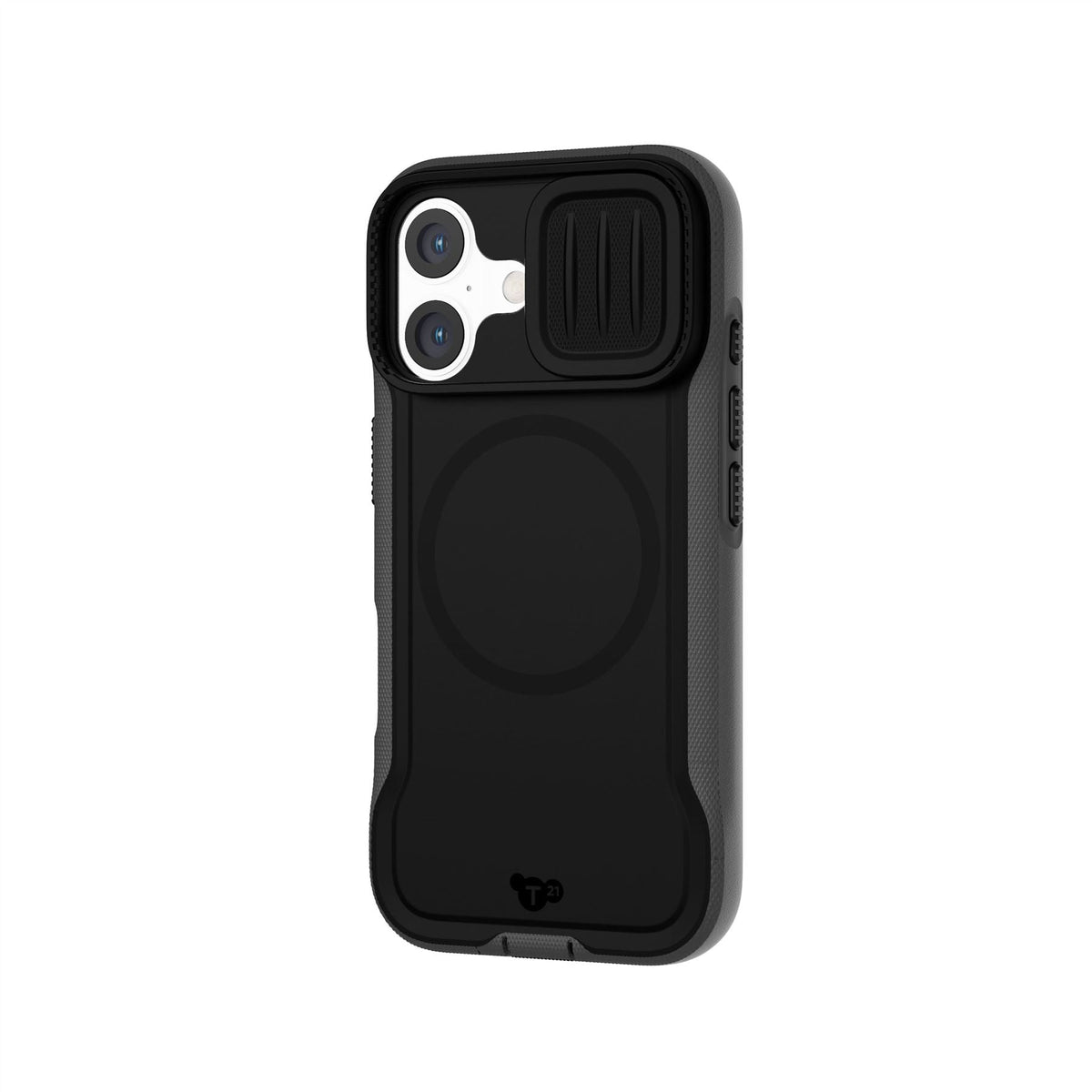 EvoMax- Apple iPhone 16 Case MagSafe Compatible - Black/Charcoal