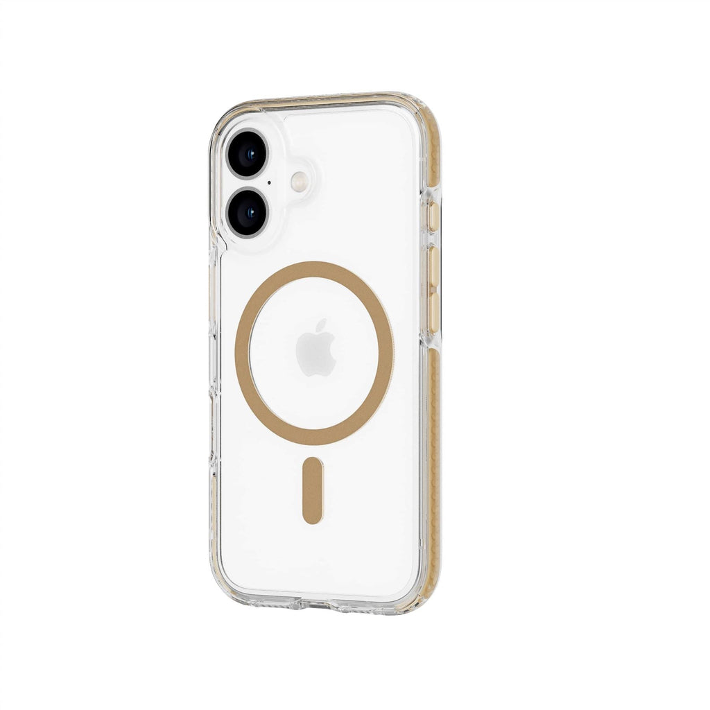 EvoCrystal - Apple iPhone 16 Case MagSafe Compatible -Gold