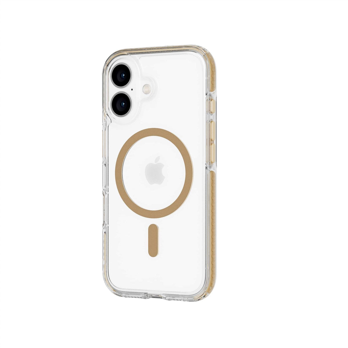 EvoCrystal - Apple iPhone 16 Case MagSafe Compatible -Gold