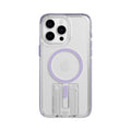 EvoCrystal Kick - Apple iPhone 15 Pro Max Case MagSafe Compatible - Lilac