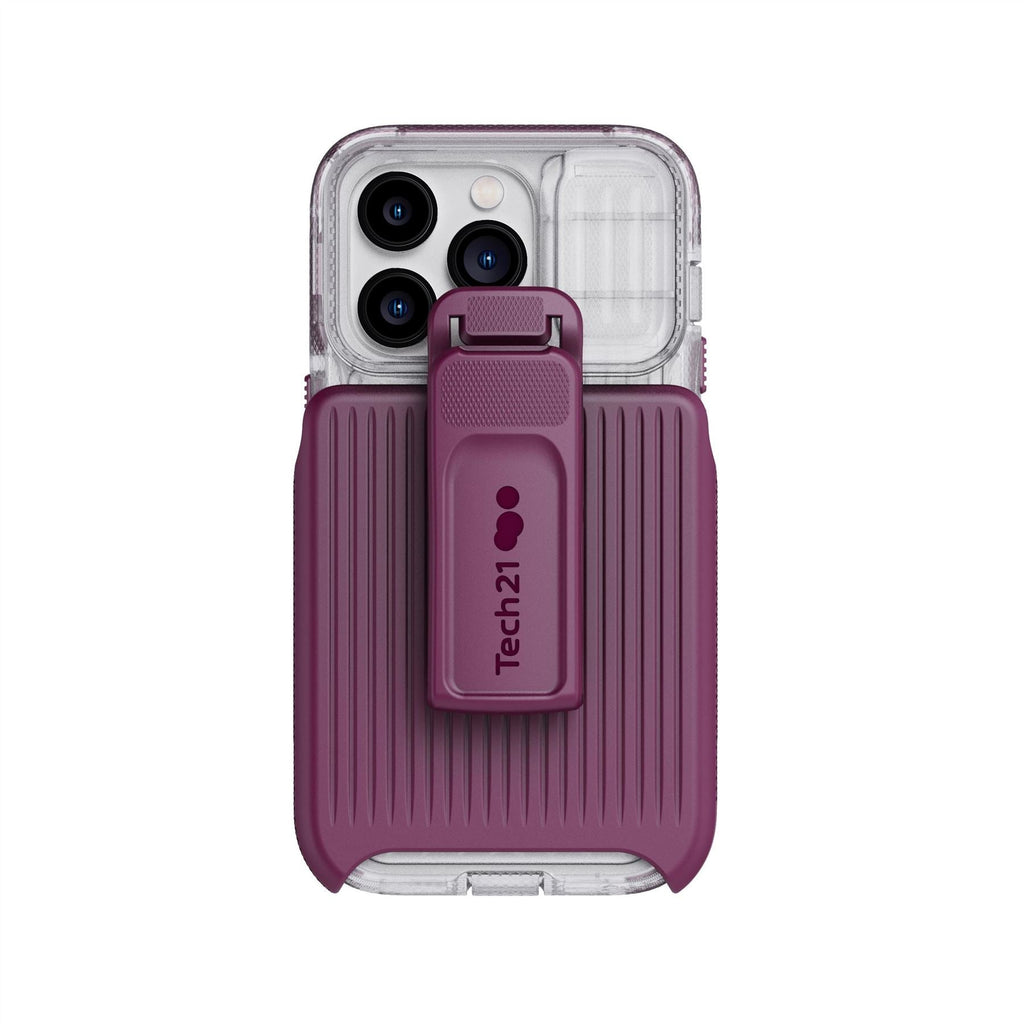 EvoMax - Apple iPhone 14 Pro Case MagSafe Compatible - Frosted Purple